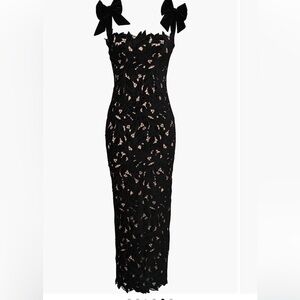 HOUSE OF CB velvet Lace Dress